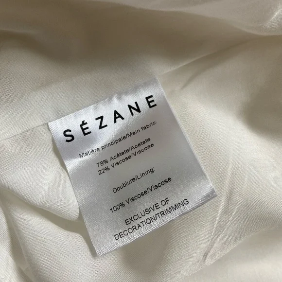 Sezane Lorraine White Dress - Picture 8 of 11